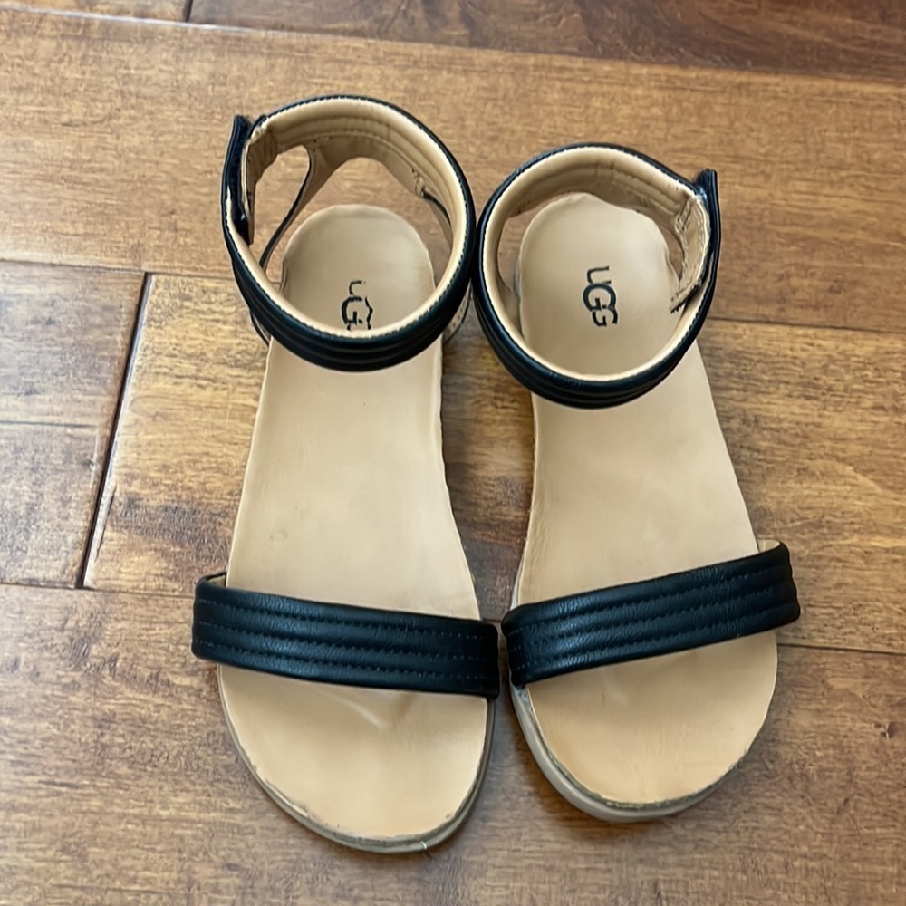 UGG Black Sandals - Picture 2 of 8